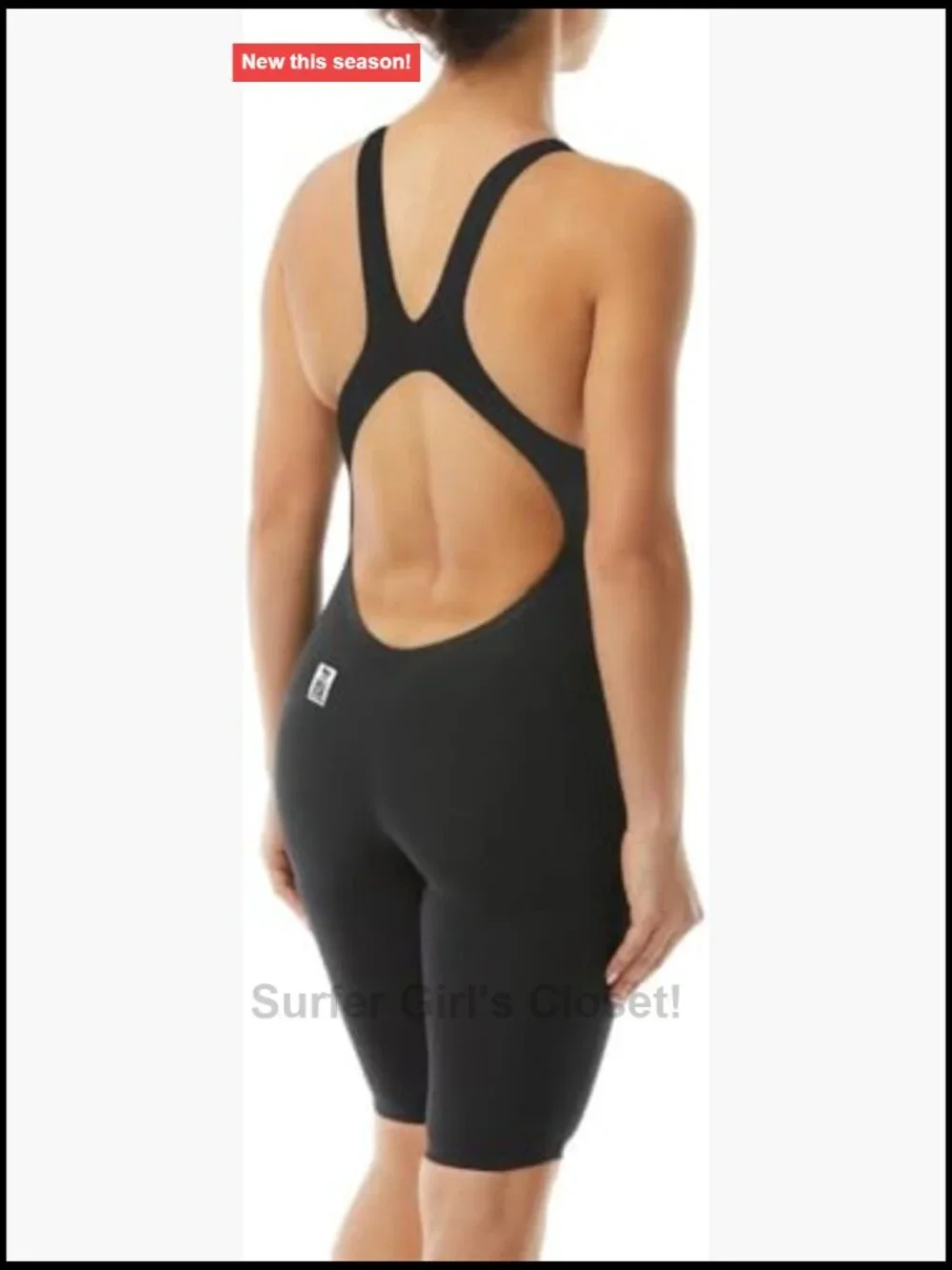 Women's Invictus Open Back One Piece Swimsuit - Competition Techsuit